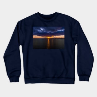 Sunset Leaving Charlottetown Prince Edward Island Crewneck Sweatshirt